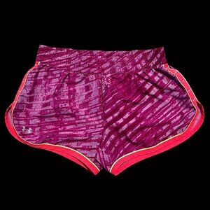 Under Armour Size XS Pink Charged Running Shorts